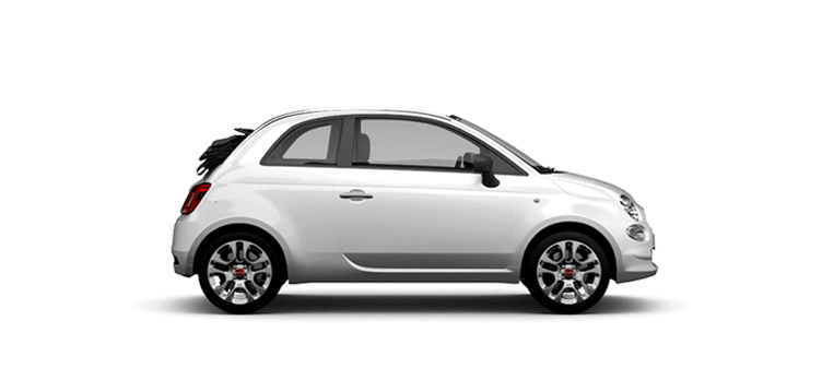 Rent Fiat 500 Cabriolet in Marbella, Puerto Banús